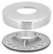 3 1806218D INTERNAL FIT FLOOR BASE WELD ON ROUND BASE PLATE With O ring & cover 3 PART HAMMER & GLUE FIT INTERNAL FIT TUBE FLANGE No cover plate required Ø 42.4 1804225C 48.3 1804225D 42.