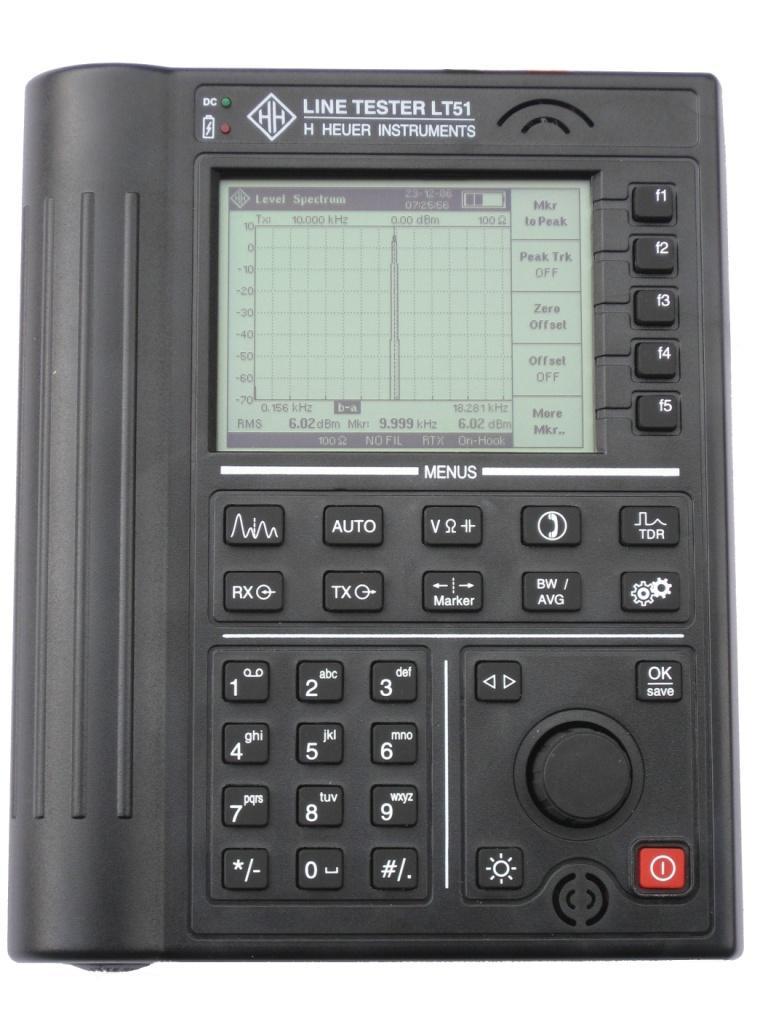 communication Large bright LCD is easy to read and displays all relevant information Rugged but lightweight (700g) case withstands 1m drop onto concrete Automated