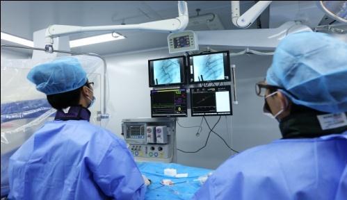operation room and interventional catheter room in south China