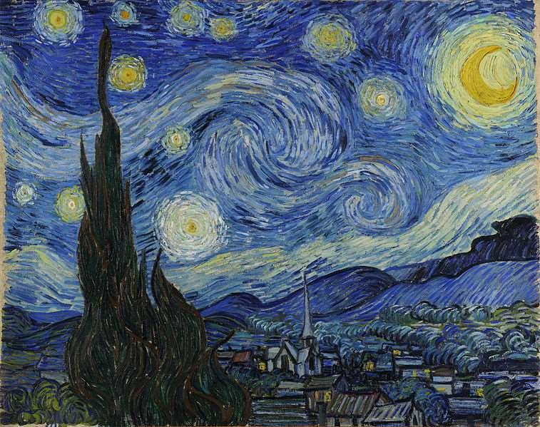 Vincent van Gogh Starry Night Do you recognize this famous painting?