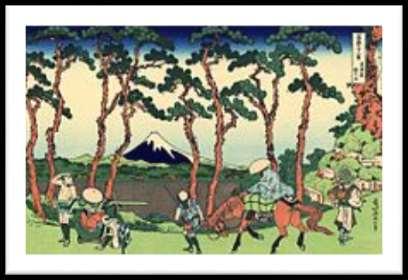 Hokusai thought his best work was done in his older years When he was 60, he created: Thirty-six Views of Mount Fuji Hodogaya on the