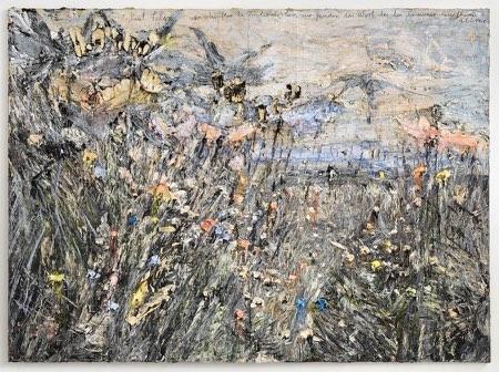 Anselm Kiefer uses a variety of