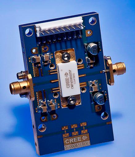 CMPA558525F-AMP Demonstration Amplifier Circuit Bill of Materials Designator Description Qty C1, C3, C7, C8, C1, C13 CAP, 1.