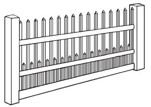 In addition to fencing, we also design and manufacture over 50 styles of cedar fencing, and can recreate all styles out of low maintenance Cellular PVC.