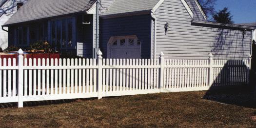 Denver Straight Add olde world charm in maintenance-free PVC to your property with