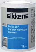 PREPARATION PRODUCT AND DESCRIPTION WHERE TO USE SIKKENS CETOL BL TANNIN & OIL REMOVER A solution for new hardwood that draws tannins and oils to the surface prior to cleaning.