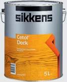 All exterior and interior types of timber SIKKENS CETOL BL GARDEN FURNITURE CLEANER The special non drip formula is an easy to apply gel, that takes just 15 minutes to revitalise and brighten grey