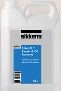 Must be followed by either Sikkens Cetol BL Deck & Wood Cleaner or Sikkens Cetol BL Garden Furniture