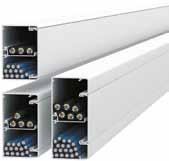 Trunking Dimensions and Cable Capacity Calculating OptiLine 70 Trunking Cable Capacity 80mm x 55mm, 95mm x 55mm and 120mm x 55mm without outlets.