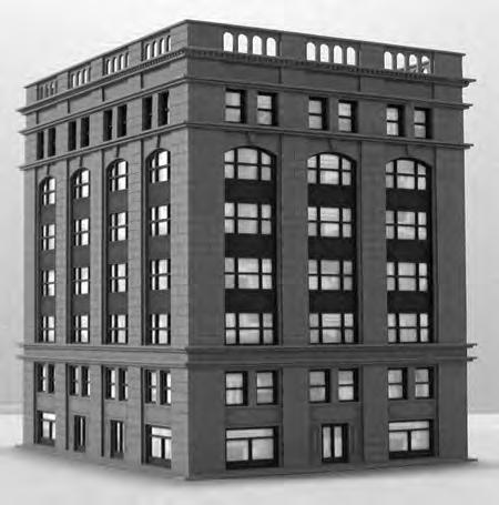 Fidelity & Guaranty Building N Scale Model Kit Instructions for Assembly of the Fidelity & Guaranty Building Kit Contents: 69 each laser cut acrylic parts.