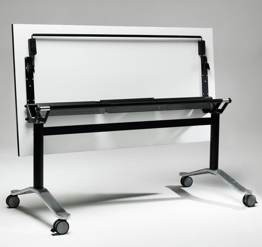 The painted metal legs comes in 3 different heights to make coffee tables, conference/working and