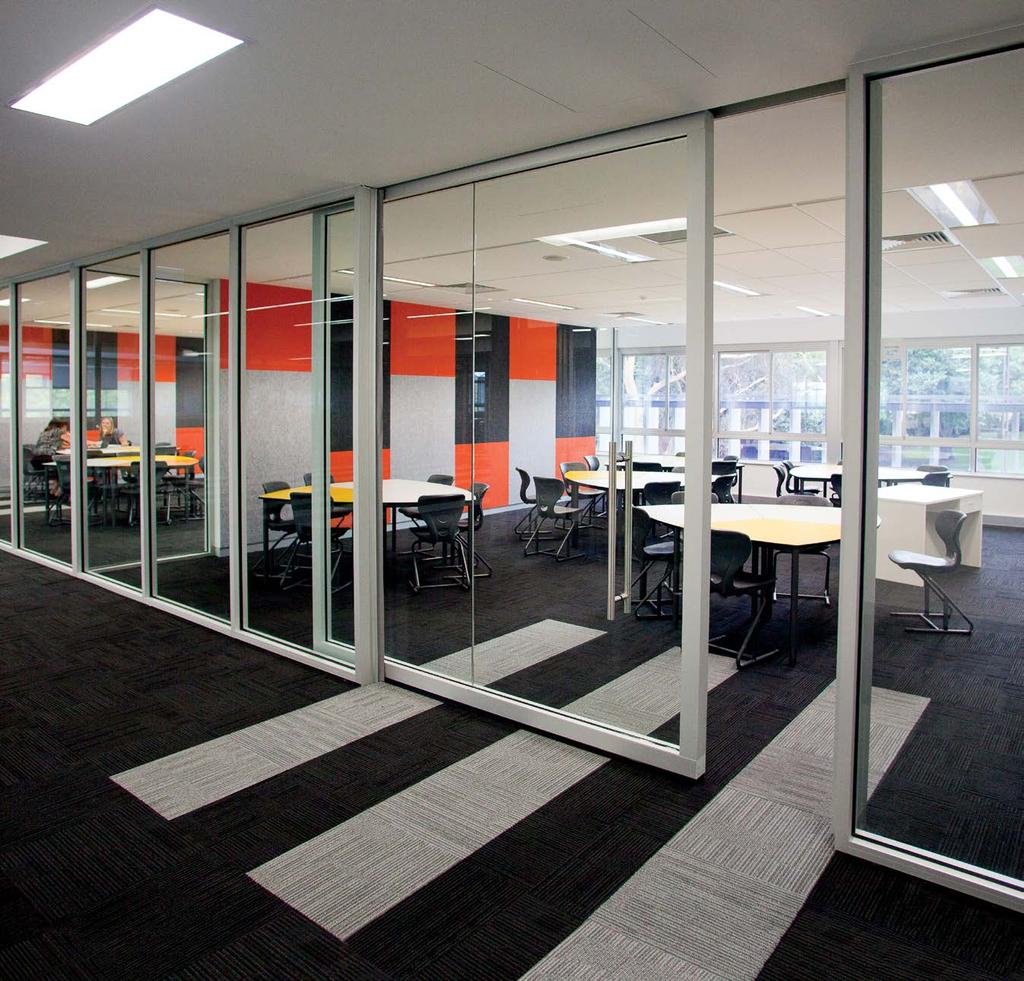 ACOUSTICS Lotus is renowned for our expertise in the field of acoustics when applied to flexible space solutions and offer a world best R W 55 on our Operable Wall systems.
