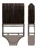 DECORATOR S BRUSHES A good brush will hold the correct quantity of paint allowing you to work quickly with less chance of brush or lap marks.