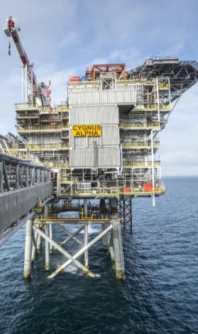 Cygnus Largest single producing gas field in the UK North Sea On