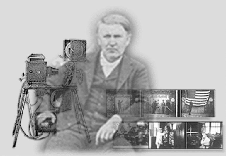 Who invented moving pictures?