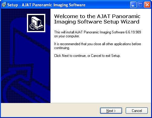 7. INSTALLING THE IMAGING SOFTWARE Insert the accompanying CD into the CD-ROM drive of the personal computer.