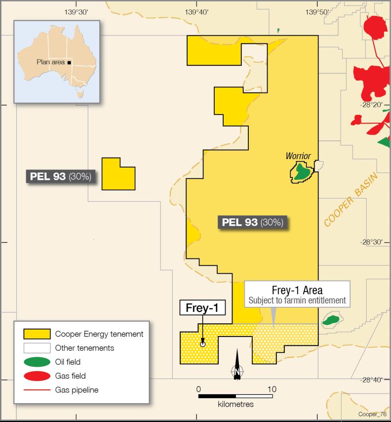 Production from the PPL 207 (Worrior Field) Joint Venture accounted for the balance of the company s Cooper Basin production. Cooper Energy s share of PPL 207 September quarter production was 3.