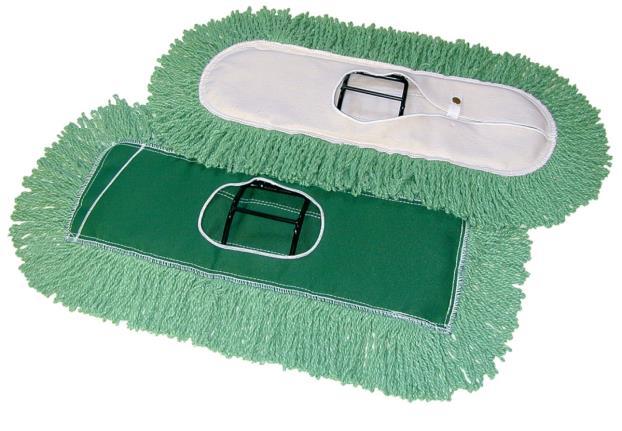 GreenLoop 50% Microfiber Dust Mops Sewn Series: Green 50% Microfiber Synthetic Blend Yarn Sewn onto Green Backing Size 12x5 18x5 24x5 30x5 36x5 42x5 48x5 60x5