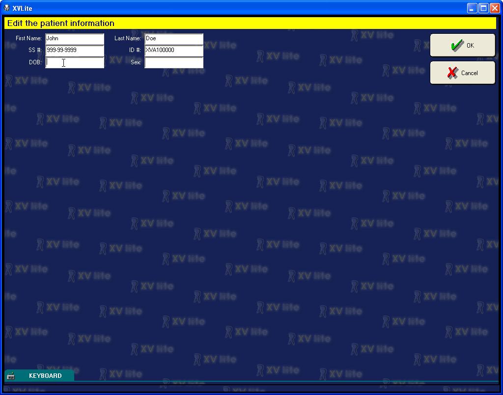 Select the patient s record and then select Advanced Patient Options > Edit Patient Information on the menu bar. 3.