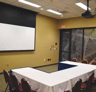 Capacity: 100 seated; 175 reception Huger Street Room The Huger Street Room, adjacent to the Gervais Street Room, is a multipurpose room great for