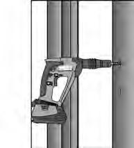 Drive fastener into drilled hole only with DX351-BT/ BTG tool and Hilti 6.8/11M High Precision brown cartridge.