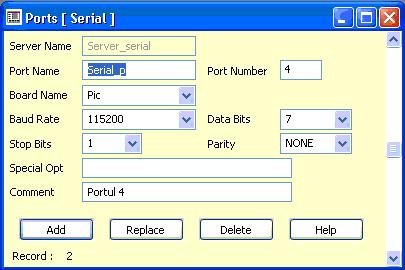 Programarea portului serial. Pentru utilizarea portului serial trebuiesc scrise funcţii pentru conectarea şi transferul datelor prin portul serial.