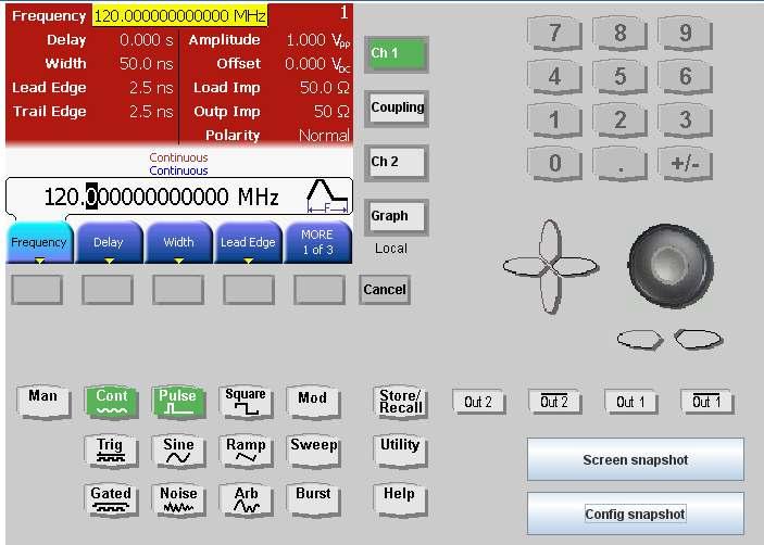 Pulse Function Arbitrary Noise Generators from a web browser.