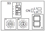 4 Operation 4. Operation 4.1 MECHATROLINK-III Communications Settings This section describes the switch settings necessary for MECHATROLINK-III communications. 4.1.1 Setting Switches S1, S2, and S3 The DIP switch S3 is used to make the settings for MECHATROLINK-III communications.