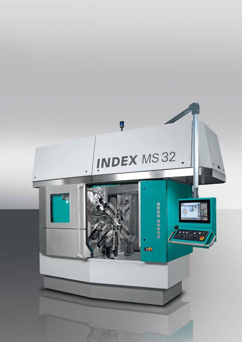 MultiLine MS32C2 INDEX CNC multi-spindle machine: the standard!