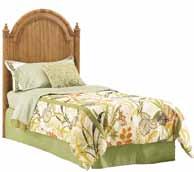 25 in. Bottom of side rail to floor 9.5 in. Consists of: -133HB Belle Isle Headboard 5/0 Queen -133FB Belle Isle Footboard 5/0 Queen -133SR Side Rails/Support 5/0 Queen 540-134C Belle Isle Bed 6/6 King Overall Size: 82.