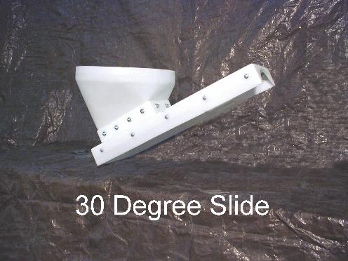 There is a straight, a 30 degree and a 45 degree collar available Hold the collar up to the