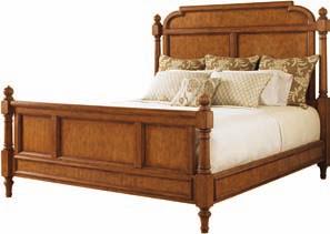 Consists of: -133HB Margaux Upholstered Headboard -133FB Margaux Upholstered Footboard -133SR Upholstered Side Rails/Support Bed available only in fabric 482871 Gabrielle - A taupe linen;