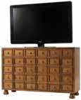 MEDIA ROOM UPHOLSTERY 350/352-907 Andrews Entertainment Console Overall size 57 3 4W x 18 1 4D x 36 1 4H in.