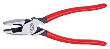 .. Requires 40% less effort compared with conventional combination pliers due to optimised