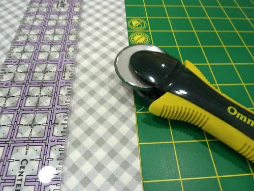 At Your Sewing Machine & Ironing Board Create the binding 1.