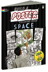 Build a Poster Coloring Book Robots & Wreckage Ted Rechlin Young sci-fi fans can create and color two 32 x 32 posters of high-tech warriors and their