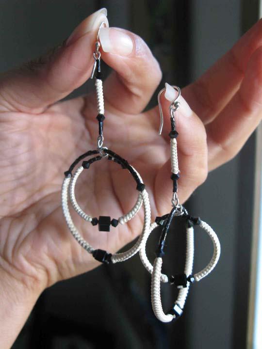 Louisa McConnell Beargrass hoop earrings 2007 2