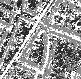 orthophoto (rgb) classification forest greenland settlement streets Figure 10: Classification in shadow areas.