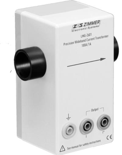 2.29 Precision wideband current transformer WCT100 (LMG-Z601) Figure 81: LMG-Z601 Figure 82: LMG-Z601 2.29.1 Safety warning!