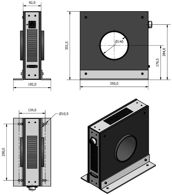 2.20 Precision current transducer 5000A (PSU5000) Figure