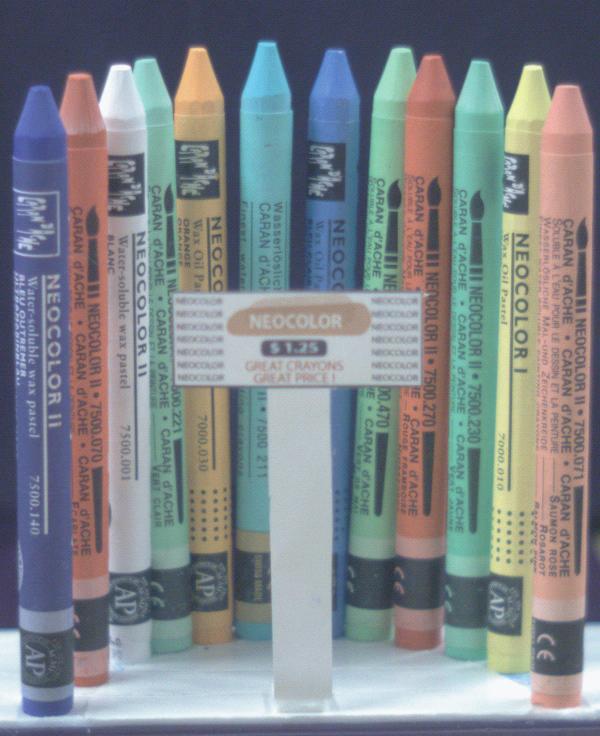 12. (a) An image captured by a normal camera of crayons arranged on a