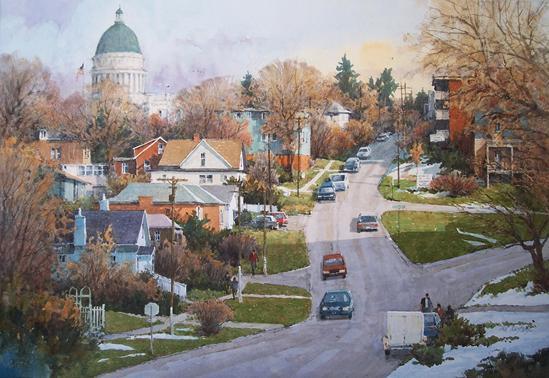 Registration for workshop http://www.dixiewatercolorsociety.com February 18 th Reception and Awards 5:30-7:00 Gallery 35. Refreshments served. Free art print for the Georgefest ticket contest.