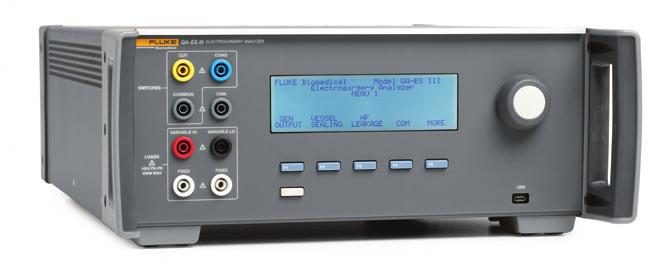 QA-ES III Electrosurgical Analyzer Technical Data The QA-ES III Electrosurgical Analyzer simplifies testing to ensure the performance and safety of electrosurgical units.
