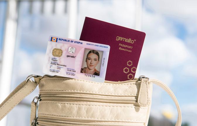 The best of polycarbonate with a color photo Gemalto Color Laser Shield represents a breakthrough in the ID document market, bringing color to laser photos and further enhancing document security.