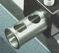 21 Precision Adapter Bushings Large clearance holes for positive locking from screw to shaft. 0.0002 concentricity.