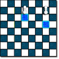 PAWNS Pawns perform most of the gruntwork in the game of chess. When isolated, Pawns are defenseless.