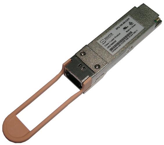 Features Compliant to the Industry Standard SFF-8436 QSFP+ Specification Revision 4.8 Compliant with IEEE 802.3ba 40GBASE-SR4 Interoperable with IEEE 10GBASE-SR Single 3.3V Supply Voltage Max.