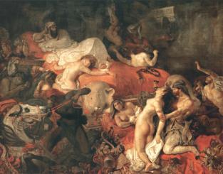 , 1827, Oil on canvas, 392 x 496 cm, Louvre, Paris