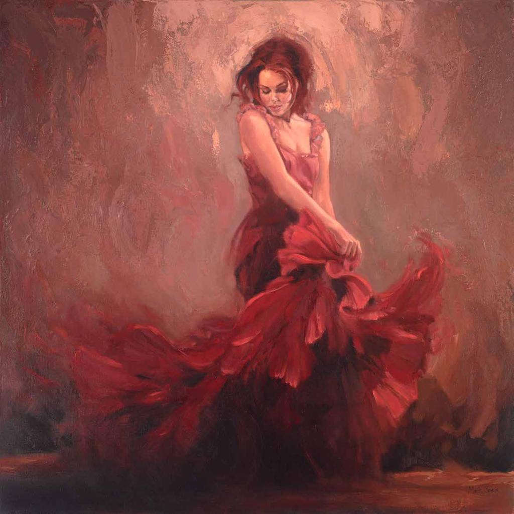 Flamenco Passion I Varnished Original