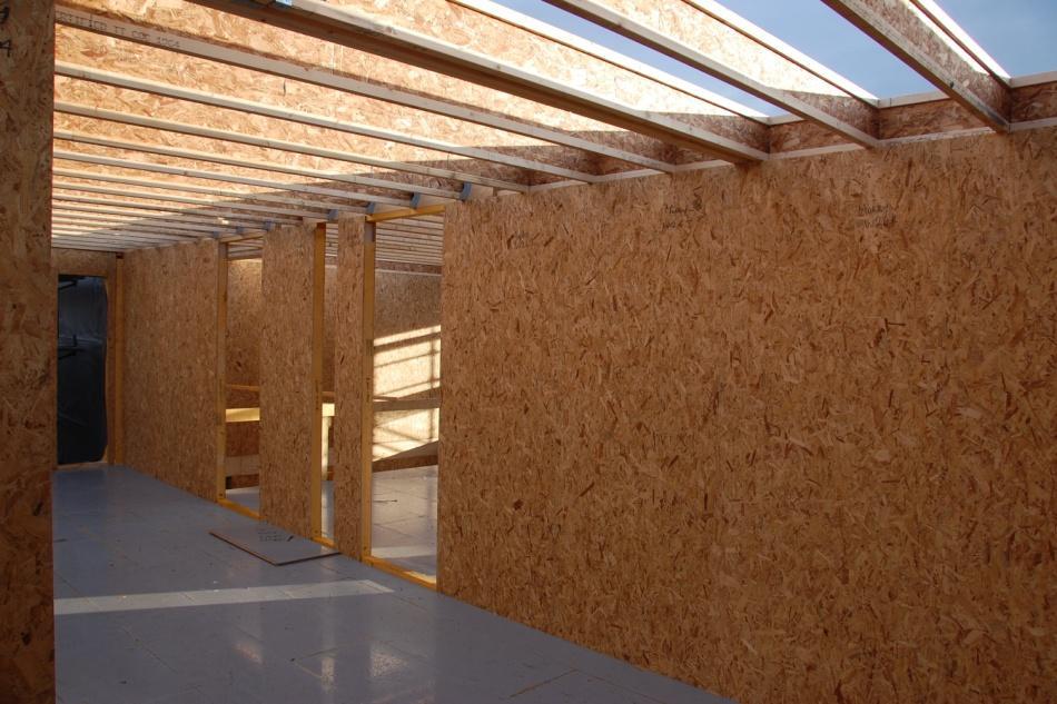 repeat the process as before by installing a base plate for the first floor SIP panels onto the top of the floor joists using fixings at specified centres.